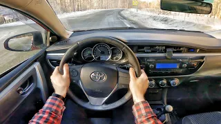 2013 Toyota Corolla 1.6 CVT - POV TEST DRIVE