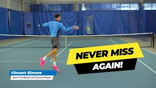 How To NEVER MISS Forehand Approach Shots EVER AGAIN in 5 steps