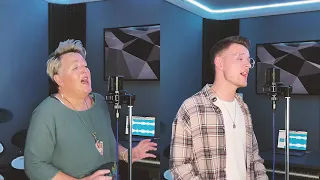 Lady Gaga, Bradley Cooper - Shallow (mother & son duet cover by Jordan Rabjohn &  Katherine Hallam)