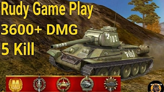 World of Tanks Blitz - T-34-85 Rudy Game Play