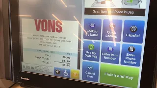 Vons self checkout voice has 99 Problems but diggin' Jay Z ain't one