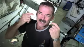 Chris Hadfield - Nail Clipping in Space