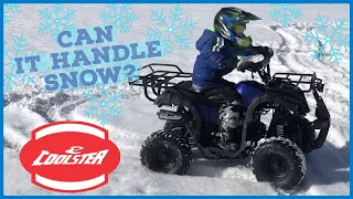 Can a 125cc Coolster Chinese Kids ATV Handle Snow?