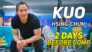 🔥Kuo Hsing-Chun | SN 90 | C&J 95 | Training Hall of IWF World Cup 2024