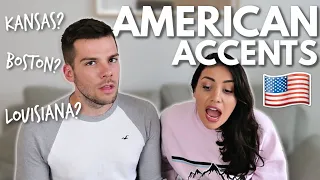 Brits React to Different American Accents!