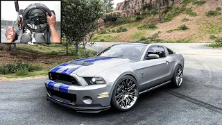 1000HP Ford Mustang Shelby GT500 From - NFS | Forza Horizon 5 | Steering Wheel Gameplay