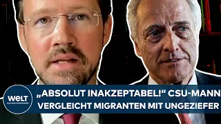 PETER RAMSAUER: "Das ist absolut inakzeptabel!" CSU-Politiker vergleicht Migranten mit Ungeziefer!