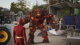 Team Flash Take Down Tar Pit (Dream) - The Flash 9x01 | Arrowverse Scenes