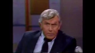 Andy Griffith on David Letterman 1985