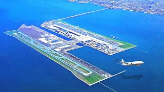 Как японцы построили аэропорт прямо в море? Кансай - первый аэропорт на искусственном острове.