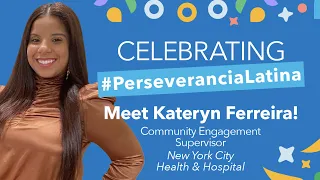 #PerseveranciaLatina: Meet Kateryn Ferreira!