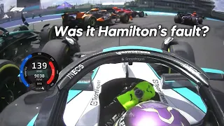 Was Hamilton really to blame for turn 1 incident in Miami?