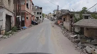 Southern Lebanese towns in ruins after months of cross-border clashes with Israel