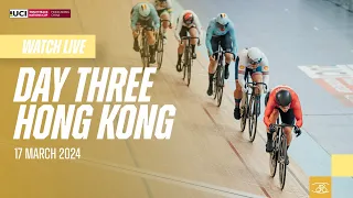 LIVE - Day Three Hong Kong, China | 2024 Tissot UCI Track Cycling Nations Cup