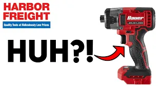 BEST impact driver for the money in 2024? Harbor Freight Bauer Brushless! 💥