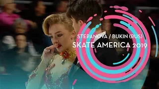 Stepanova / Bukin (RUS) | 2nd place Ice Dance | Rhythm | Skate America 2019 | #GPFigure