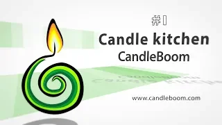 Candle Kitchen. #1 How make carved candles.