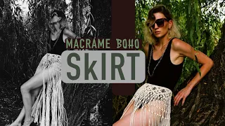 DIY: Tutorial Macrame Boho Skirt