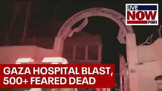 Hospital blast: Hundreds feared dead in Gaza explosion, Hamas blames Israel | LiveNOW from FOX