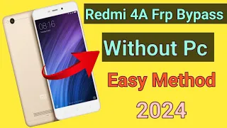 Redmi 4A Frp Bypass | Redmi 4A /5A/ 6A All method work Frp Bypass | How to redmi 4A frp bypass |