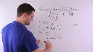Gleichung sösen - Mathe by Daniel Jung