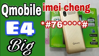 Q MOBILE E4 Big Imei cheng Code #qmobile #HARIPURTV1 #E4BIG