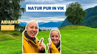 AIDAdiva Norwegen & Dänemark - Vik von Oben 🚁🎥 - VLOG 52