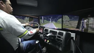 Conoce el único Centro de Simulación de camiones