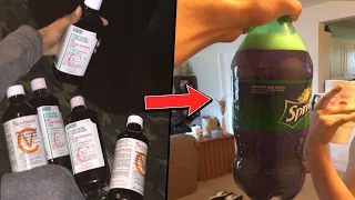 Drinking Fake Lean