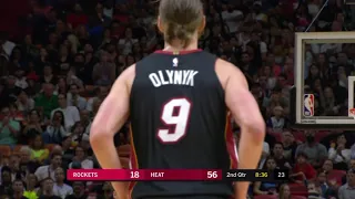 Kelly Olynyk Full Play 11/03/19 Houston Rockets vs Miami Heat | Smart Highlights