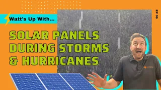 Will Solar Panels Make It Through A Hurricane?