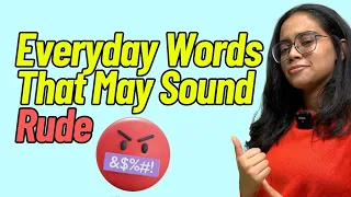 Daily Use English Words That May Sound Rude!! Polite English Words To Describe People #ananya #learn