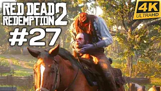 RED DEAD REDEMPTION 2 Gameplay Walkthrough Part 27 [4K 60FPS] FULL GAME PS4 PRO - No Commentary