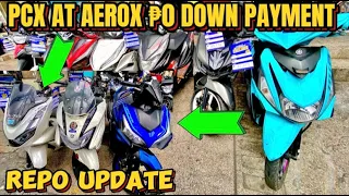 MURANG REPO MOTORCYCLE,HONDA PCX ABS AT YAMAHA AEROX 155 ZERO DOWNPAYMENT!