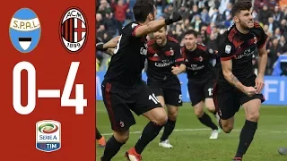 Highlights - SPAL 0 - 4 AC Milan - Serie A 2017/18