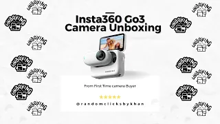 Insta360 Go3 Unboxing