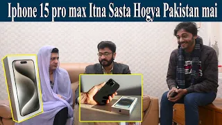 New Price Iphone 15 Pro Max Itna sasta hogya  || (Short Story) Standup Comedy By Asadtv