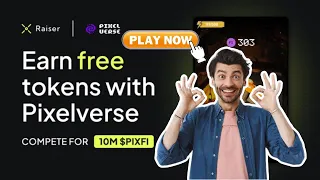 PIXEL VERSE✅| PLAY TO AIRDROP CAMPAIGN | 10M $PIX REWARDS | FREE 500 $PIX UPON SIGN-UP