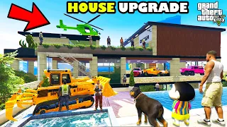 Franklin Upgrade New Ultimate Modern Luxury House in GTA 5 | SHINCHAN and CHOP