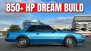 15 Year DREAM FOXBODY BUILD // 855 Horsepower 347 Mustang Notch