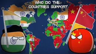 WHO DO THE COUNTRIES SUPPORT? India or China?  Alternative Mapping P26