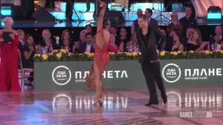 Kirill Belorukov - Polina Teleshova RUS | 1/2 Samba | WDC World Latin Championship 2016