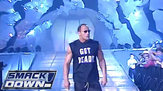 The Rock Entrance 2002 San Antonio, TX ( Huge Pop) SMACKDOWN!