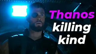 Thanos killing kind 🗿⚡️ [ Thor Odinson infinity war edit ]
