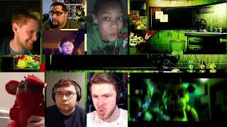 FIVE NIGHTS AT FREDDY'S 3 SONG (It's Time To Die) - DAGames [COMBINED REACTION MASH-UP]#596