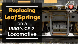 Changing Spring Suspension on a Diesel Locomotive