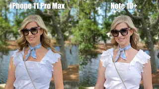 iPhone 11 Pro Max vs Note 10 Plus Camera Test Comparison!