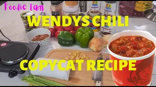 WENDYS CHILI COPYCAT RECIPE | With secret Ingredient !
