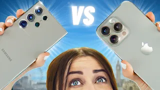 Samsung S24 Ultra VS iPhone 15 Pro Max - Ultimate Camera Comparison!!