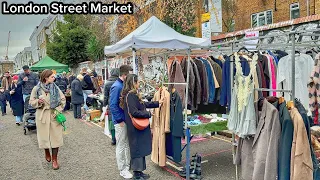 Notting Hill and Portobello Road Market Walking Tour [4K HDR]